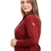 سكراب هاف كولار — كم كامل — maroon