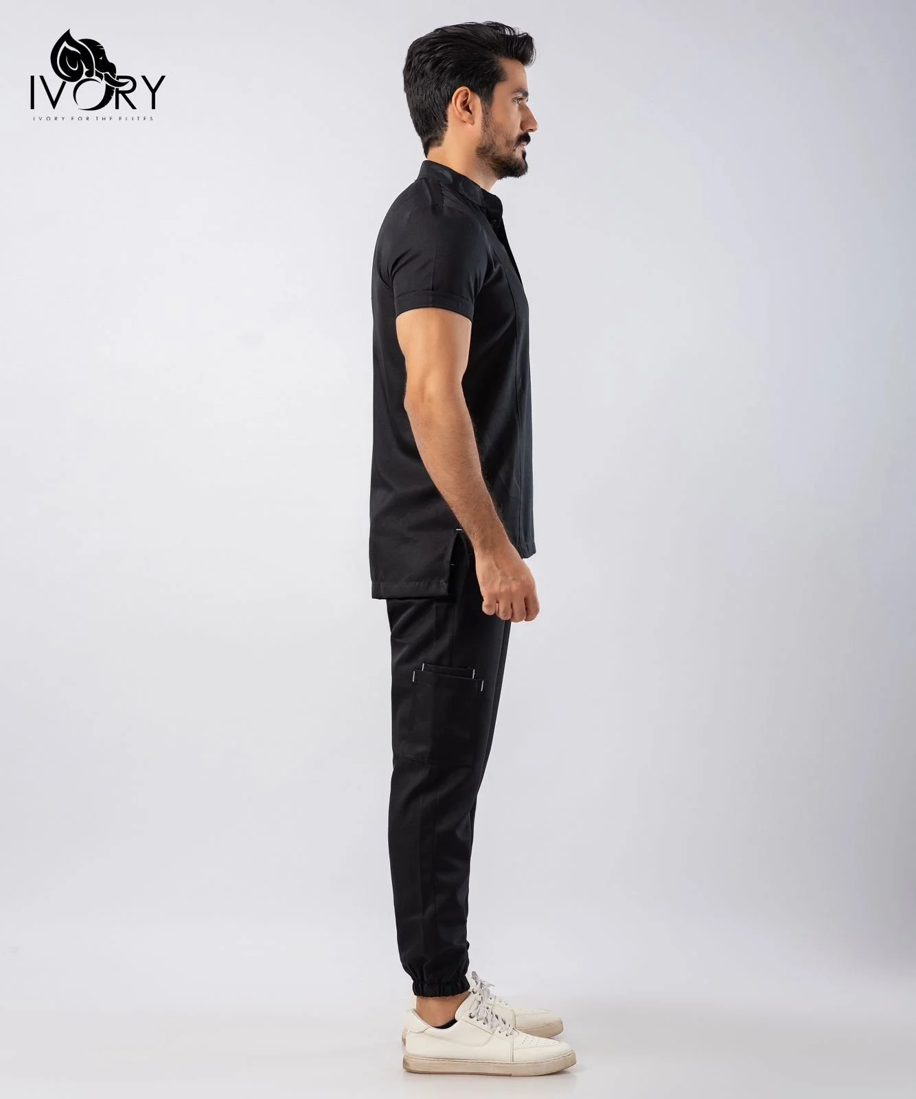 HCOLLAR-HS-BLACK-05_8e30c89a-f933-4f64-950c-57f633acb1cd-7.jpg سكراب هاف كولار — كم قصير — أسود