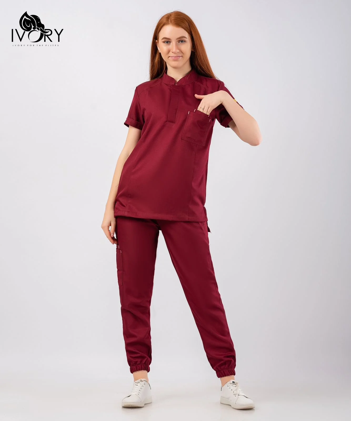 HCOLLAR-HS-MAROON-02_a37484a9-db75-45cd-998f-686613e266e2-7.jpg سكراب هاف كولار — كم قصير — maroon