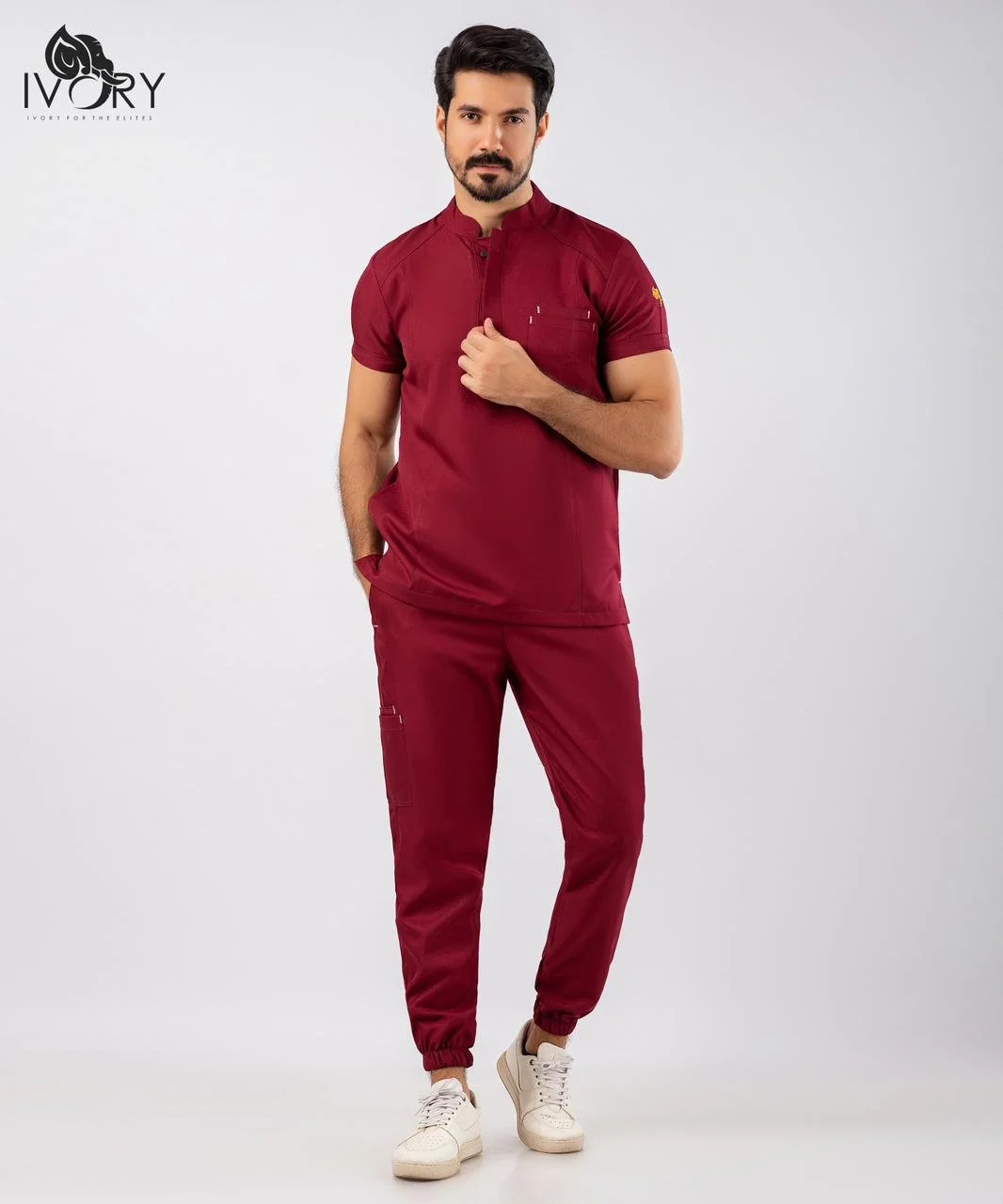 HCOLLAR-HS-MAROON-03_d5e0119a-43cc-4e70-8dd7-375b8bcfb2f5-7.jpg سكراب هاف كولار — كم قصير — maroon