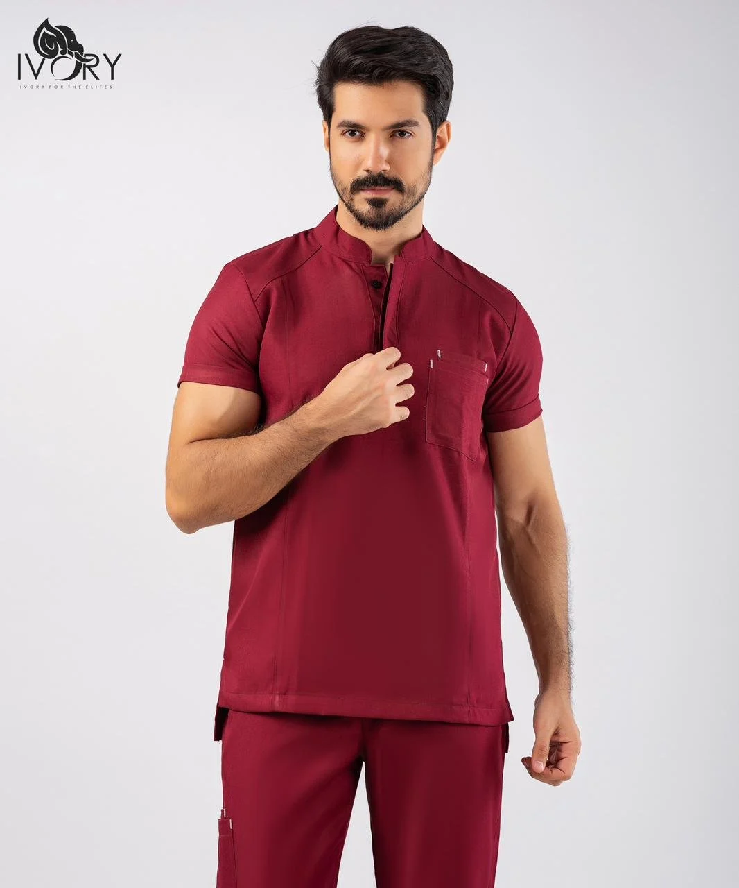 HCOLLAR-HS-MAROON-05_4939e093-2e3c-47a8-8804-46a15332cd61-7.jpg سكراب هاف كولار — كم قصير — maroon