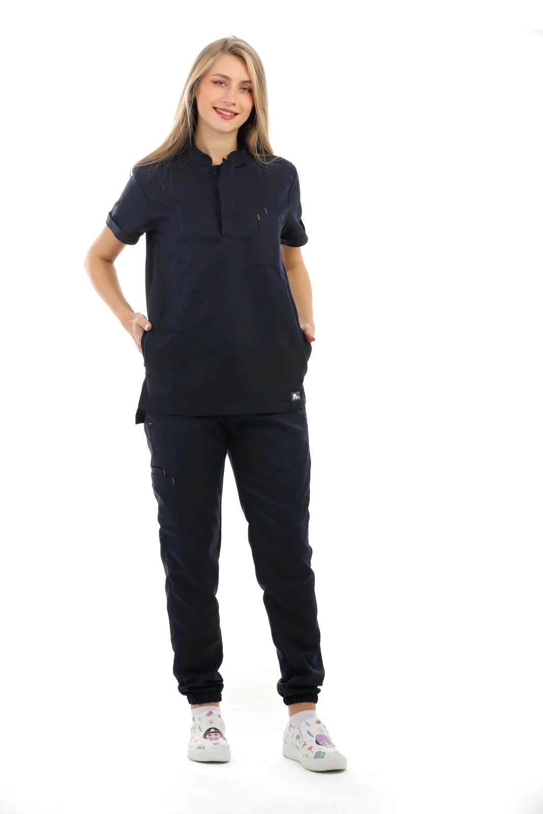HCOLLAR-HS-NAVY-BLUE-04_9e37eab4-17c3-4de4-9435-9c47eb631c94-7.jpg سكراب هاف كولار — كم قصير — كحلي